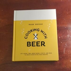 Cooking with Beer by - Yellow Hardcover